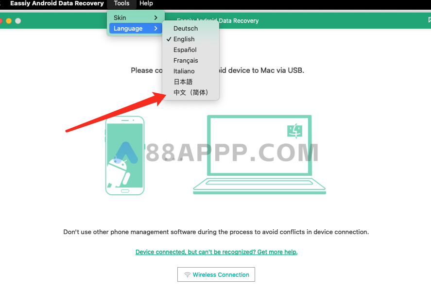 Eassiy Android Data Recovery for Mac v5.1.10 中文破解版 安卓数据恢复大师软件插图2