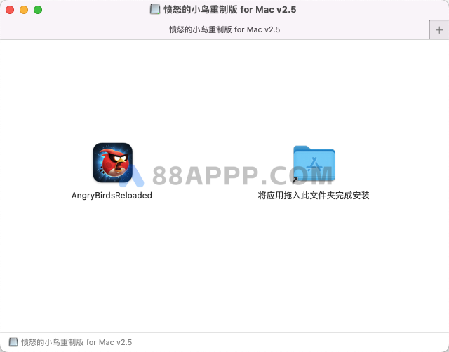 愤怒的小鸟重制版 Angry Birds Reloaded for Mac v2.5 中文版 休闲游戏插图
