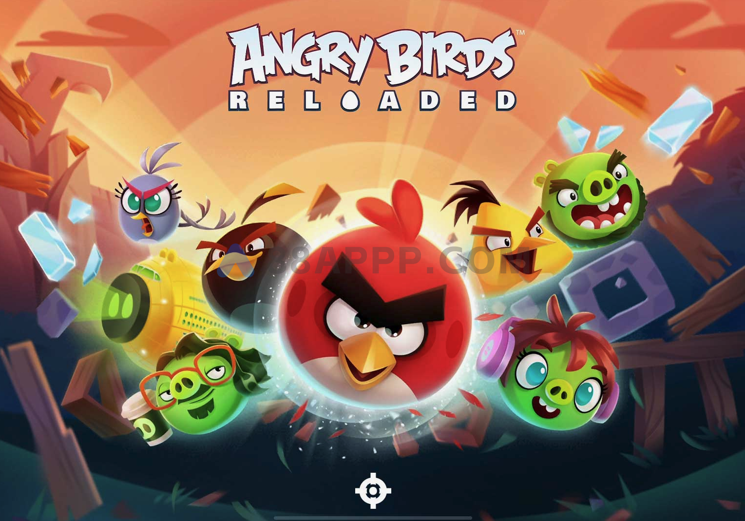 愤怒的小鸟重制版 Angry Birds Reloaded for Mac v2.5 中文版 休闲游戏插图1