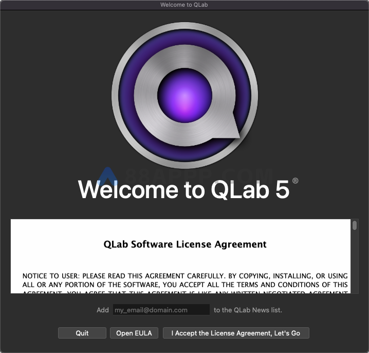 QLab Pro for Mac v5.3.7 英文破解版下载 专业现场舞台控制软件插图1