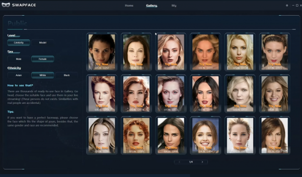 Swapface 1.6.1 新版一键AI视频图片换脸神器来了