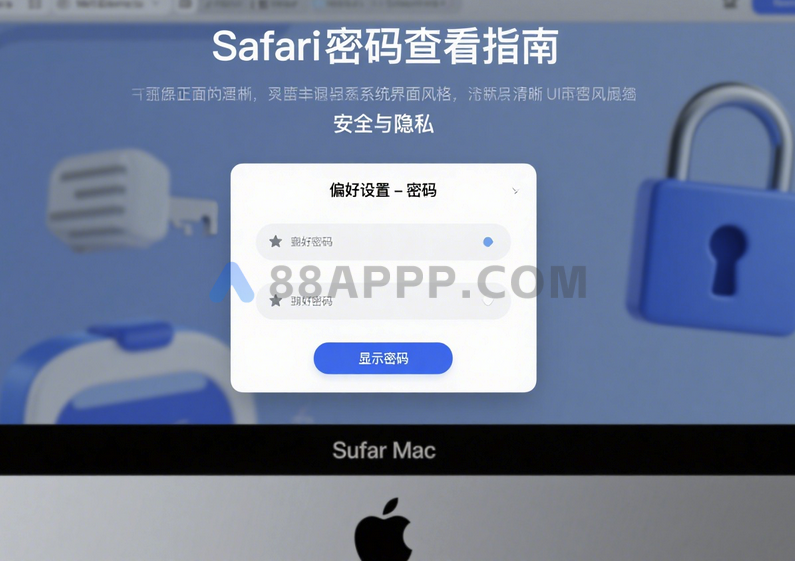 Mac Safari 密码查看全指南！3 步快速获取保存的账户密码插图