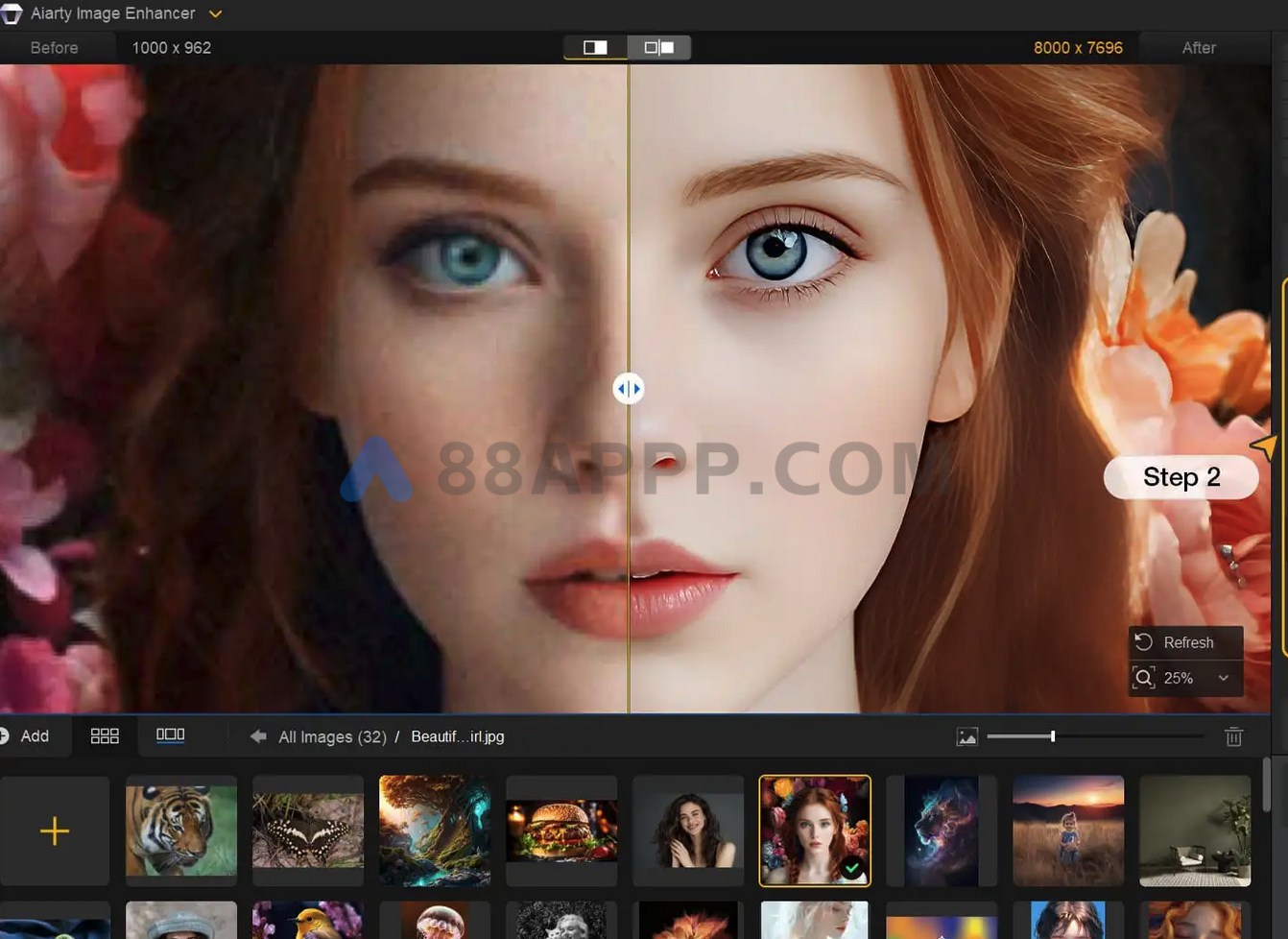 Aiarty Image Enhancer for Mac v3.3 中文破解 AI图像增强软件插图1