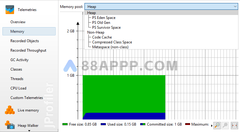 Java最好用的性能分析工具之JProfiler插图6