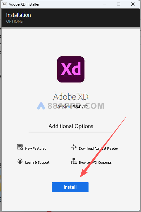 Adobe XD 58.0.12安装教程插图2 Adobe XD 58.0.12安装教程插图2