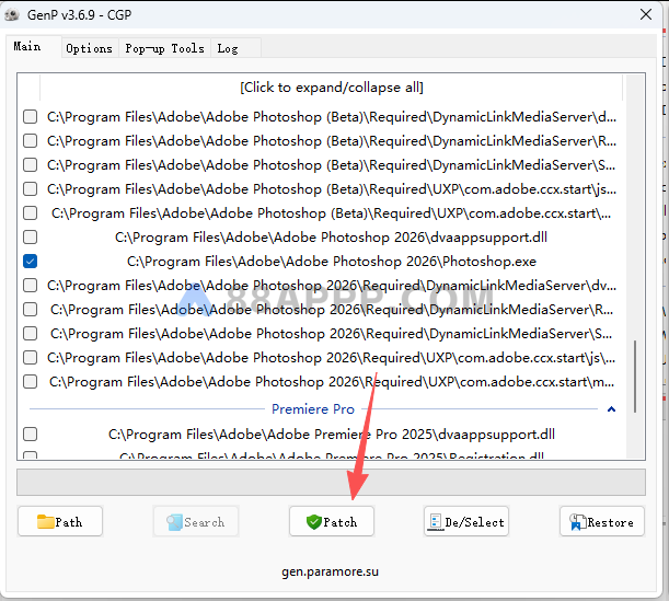 Adobe克星AdobeGenp3.6.9一键破+取消PS弹窗警告！插图3