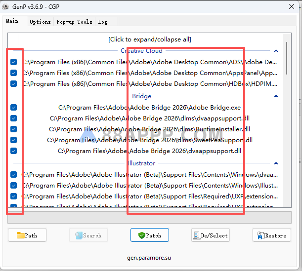 Adobe克星AdobeGenp3.6.9一键破+取消PS弹窗警告！插图2